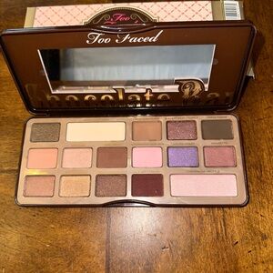 BRAND NEW! Too Faced Chocolate Bar Eyeshadow Palette Rich Browns and Pinks